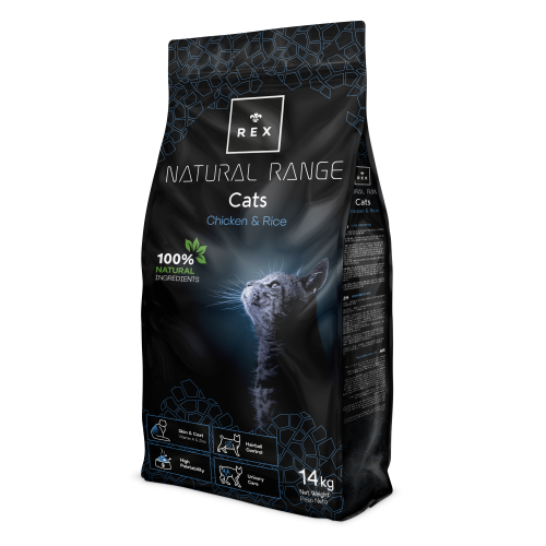 Rex Natural Range Adult Cat – Chicken & Rice csirkés rizses gazdaságos macskaeledel