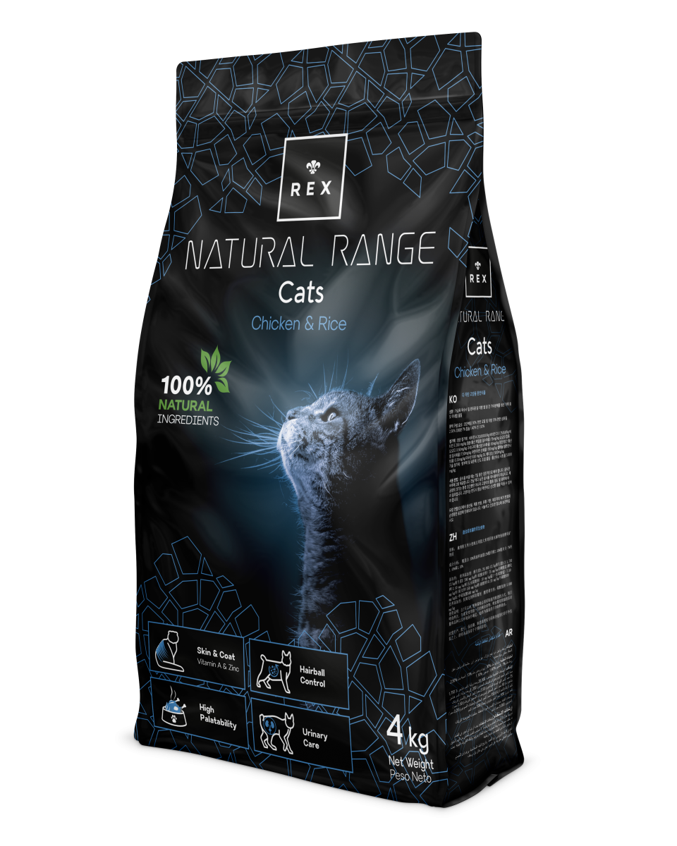 Rex Natural Range Adult Cat – Chicken & Rice csirkés rizses gazdaságos macskaeledel